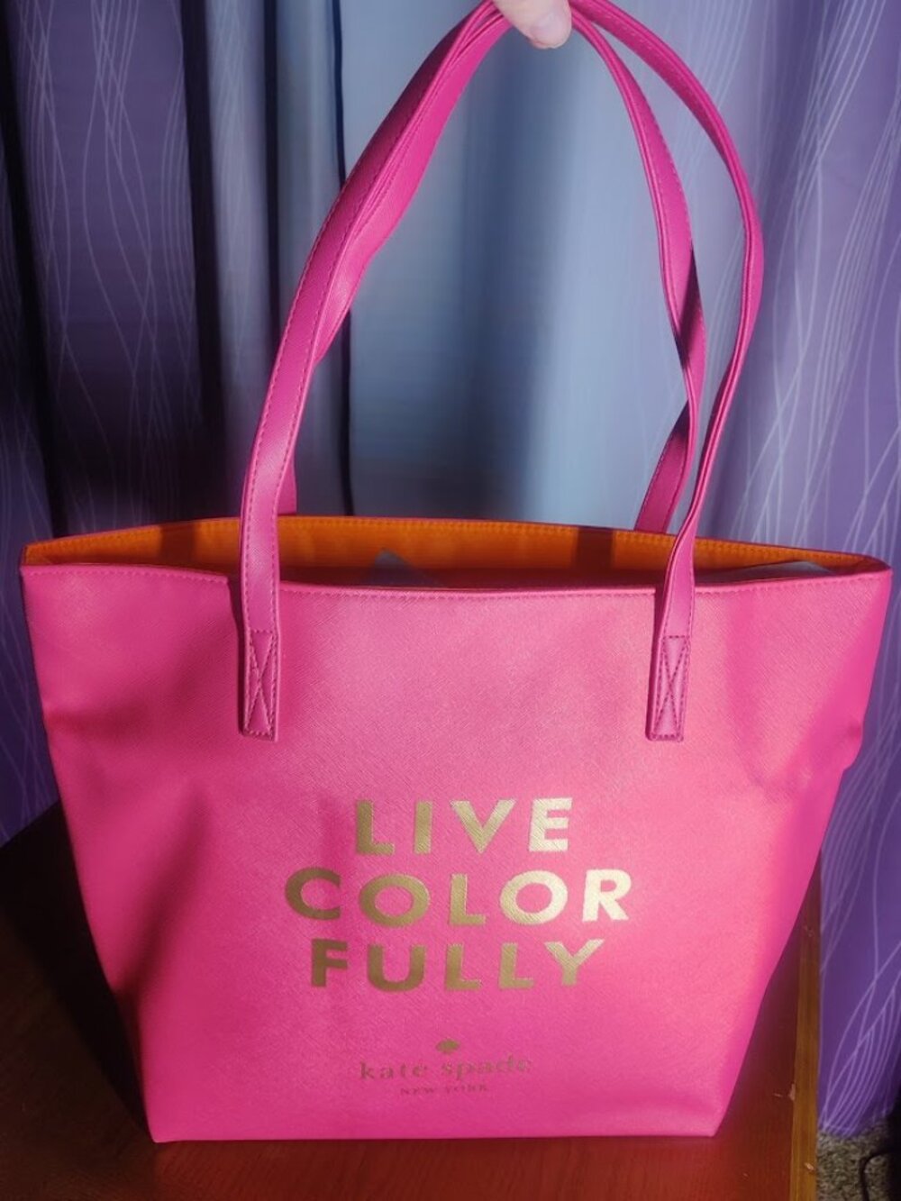 Kate Spade Live Colorfully Pink Tote